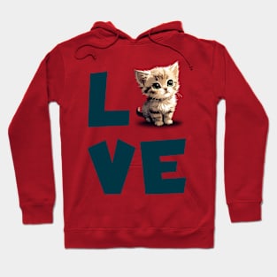 Love kitten Hoodie